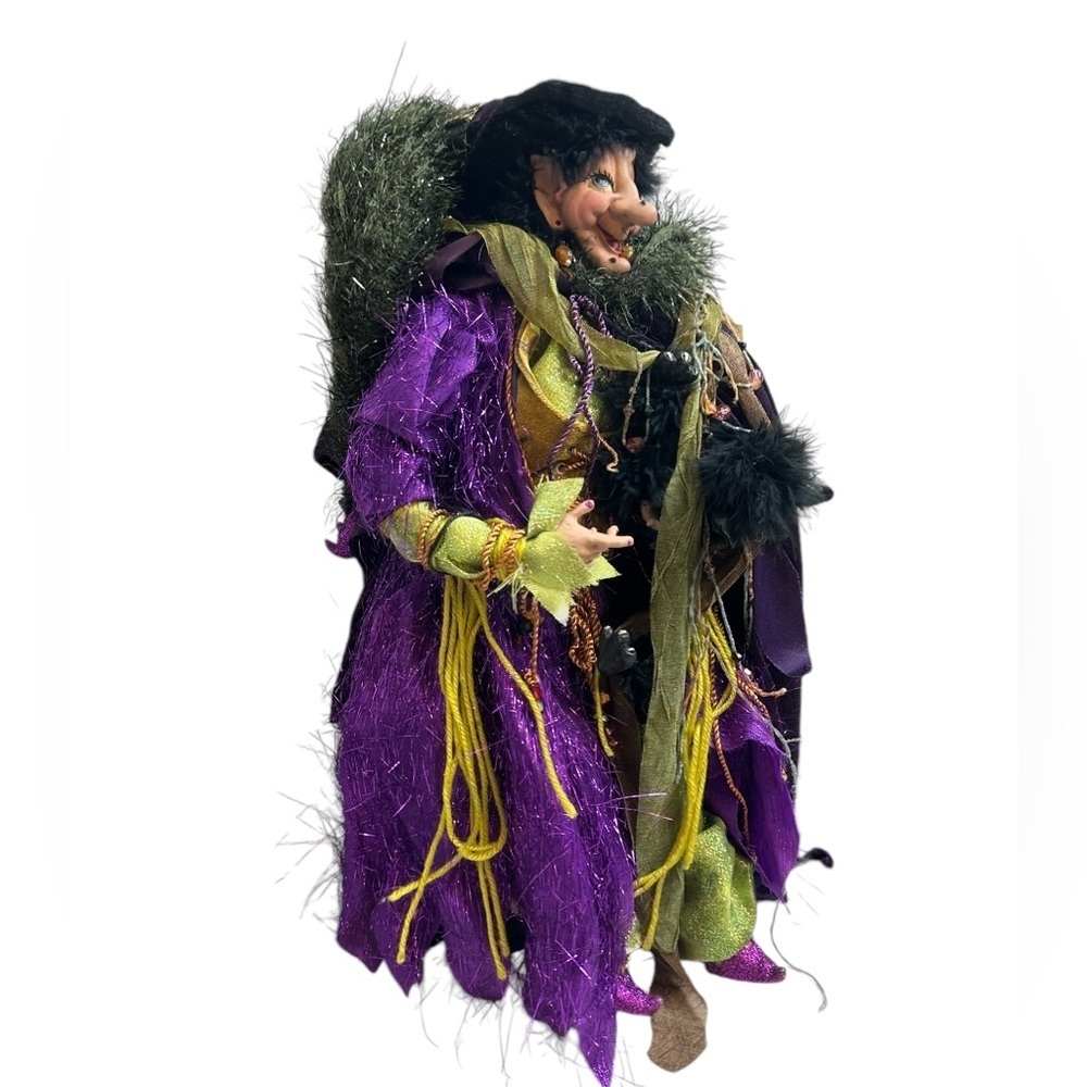 MARK ROBERTS 18 WITCH PURPLE GLITTER 18 ", NWT , it doesn’t have a box - Picture 13 of 16